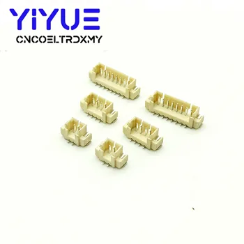 

20pcs JST 1.25mm vertical Male Connector SMD Socket 1.25mm Plug SH Pitch Pin Header 2P/3P/4P/5P/6P/7P/8P/9P/10P/11P/12P