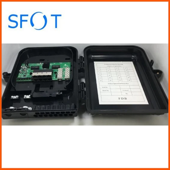 

POE reverse switch board with waterproof box(IP65), with 8 ports RJ45 10/100/1000M + 2 ports SFP, manageable or not manageable