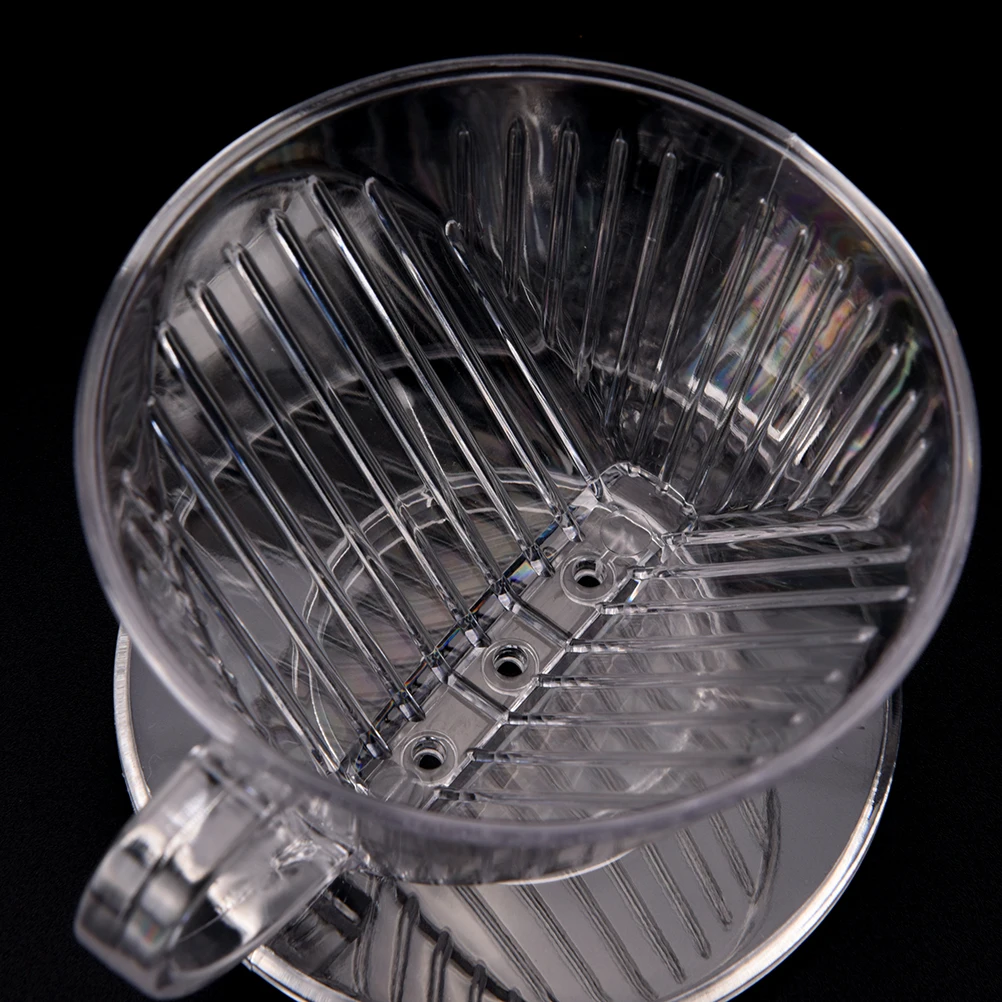 

1Pcs Coffee Drippers Filter Cup Manually Follicular Filters Drip Resin Bowls Coffee Tea Filter Cup Coffee Filter Cone Tool