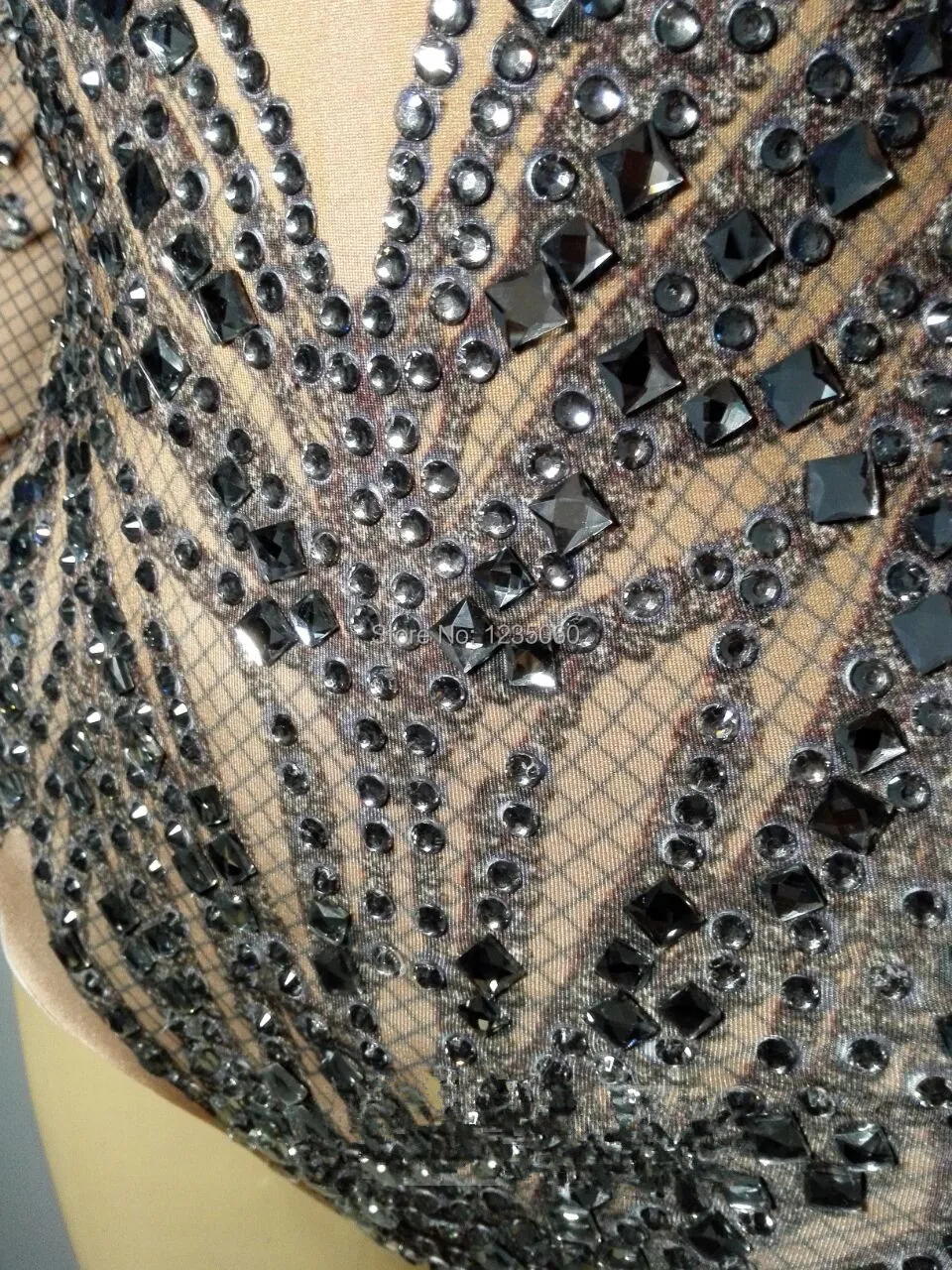 Zentai-Female-Leotard-bodysuit-sexy-costumes-full-diamond-Shining-Black-stone-jumpsuit-bright-Crystal-Rompers-Singer (5)