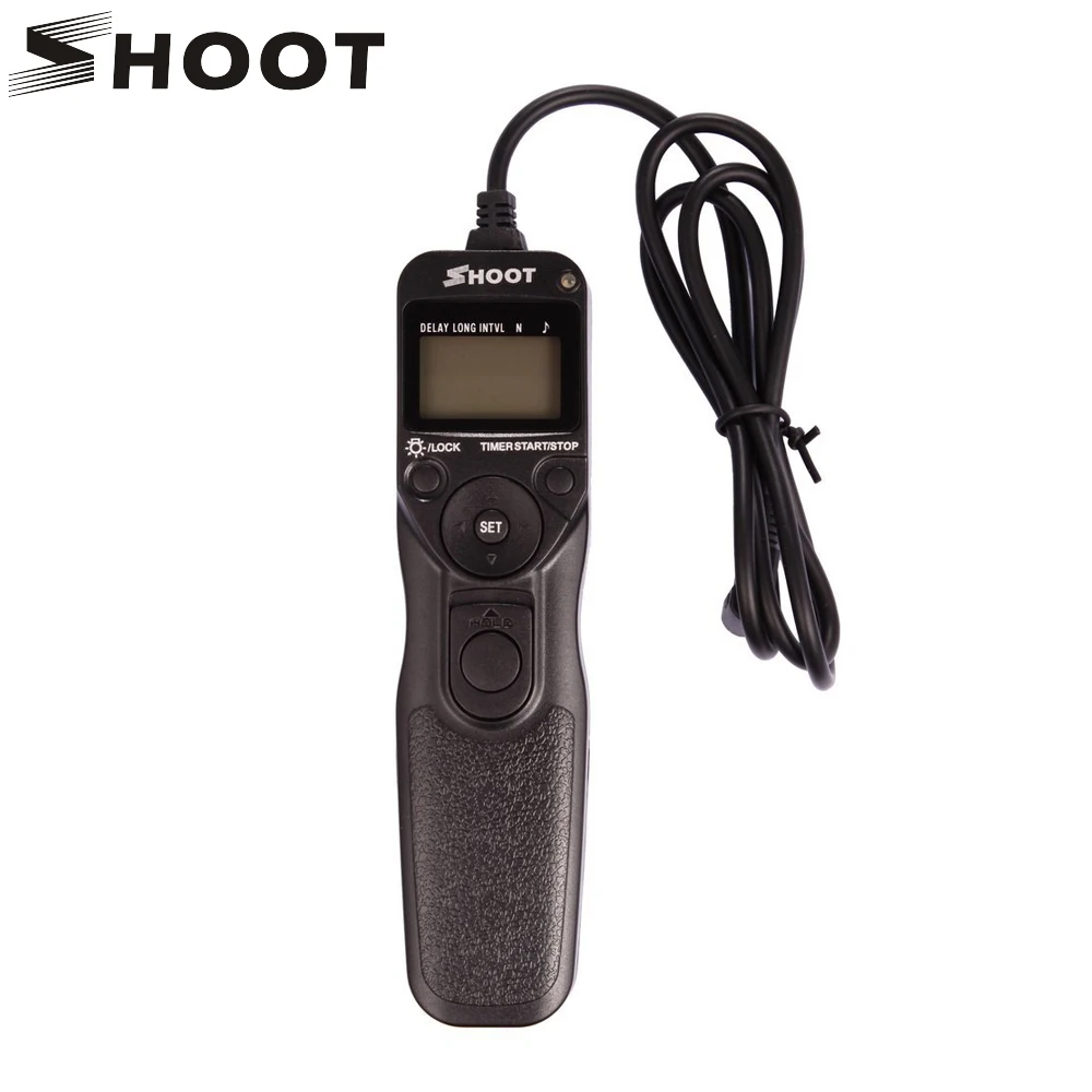 

SHOOT RM-S1AM Timer Remote Shutter Release for Sony Commander Alpha A100 A200 A300 A350 A500 A550 A700 A850 Camera Accessories