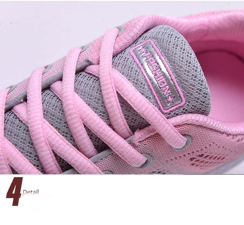 2018 - Women- casual- shoes- fashion- breathable- Walking -mesh- lace- up- flat -shoes -sneakers- women - tenis- feminino- Fast -delivery (10)