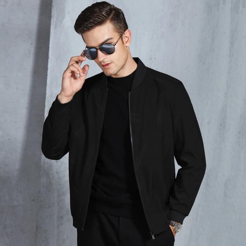 New Arrivals Baseball Collar Men Jacket Male Striped Clothes Men's Cotton Jacket Men Slim Streetwear Bomber Jacket New Arrivals Baseball Collar Men Jacket Male Striped Clothes Men's Cotton Jacket Men Slim Streetwear Bomber Jacket