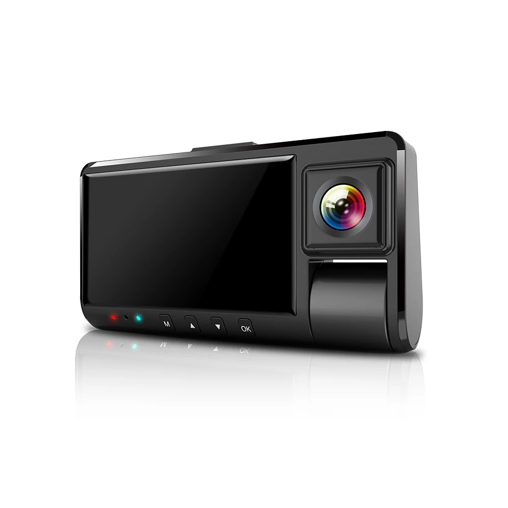 Автомобильный видеорегистратор DVR с инфракрасным ночным видением 4K WiFi 160 °