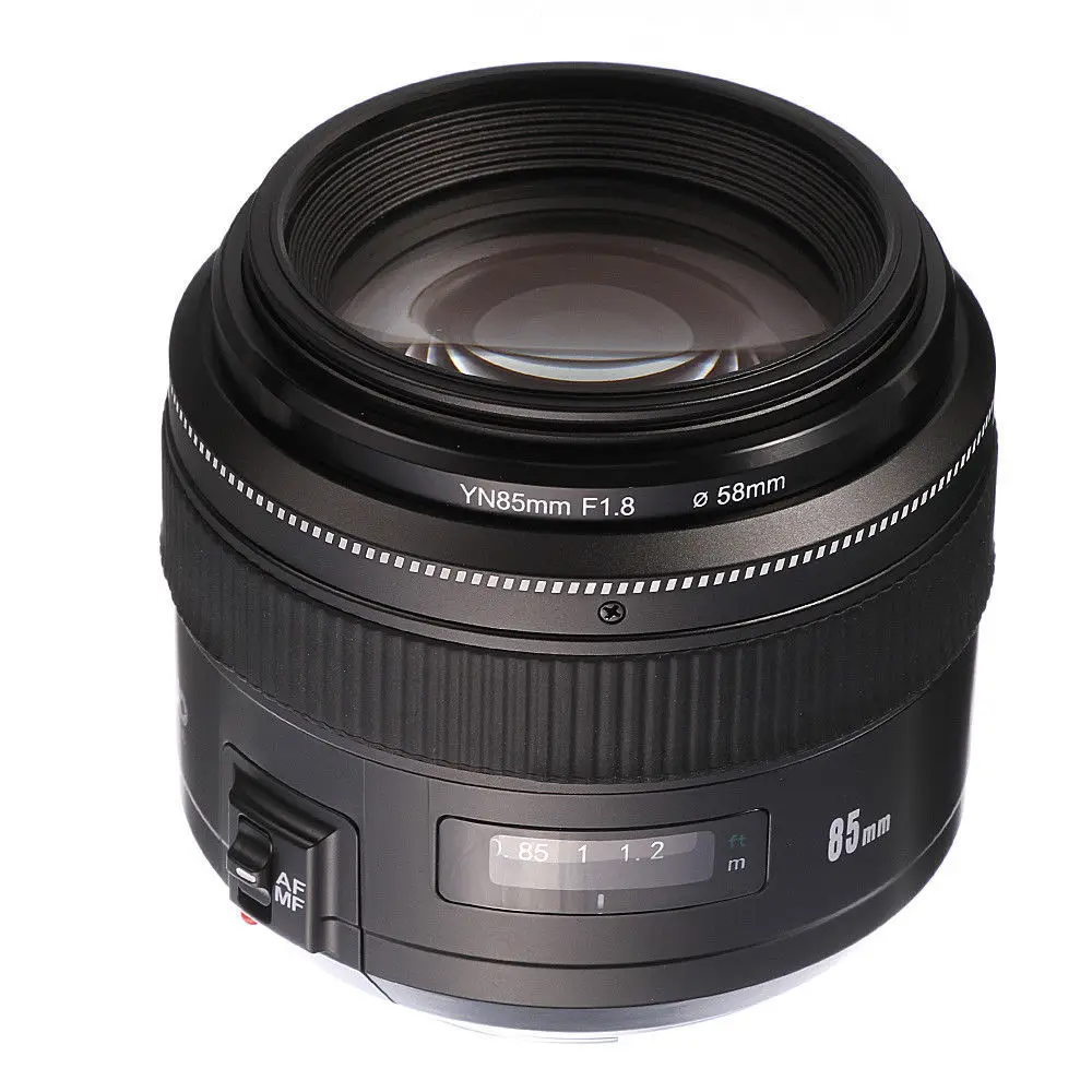 Объектив Yongnuo YN 85 мм F1.8 AF/MF для Canon DSLR | Электроника