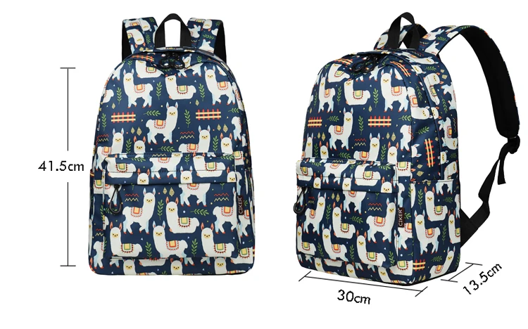 WINNER Animal Backpack Female School Bags For Teenage Girls Bagpack Mochilas Mujer Travel Plecak Water Repellent Fabric (9)