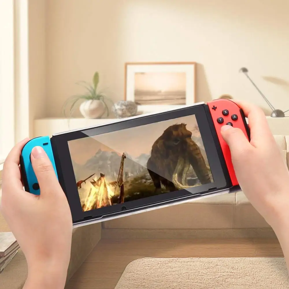 KINGTOP защитная задняя крышка чехол для консоли nintendo Switch в ручном геймпаде режим