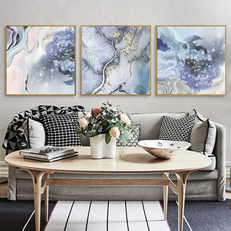Modern-Minimalistic-Colored-Abstract-Striped-Canvas-Painting-Art-Print-Poster-Picture-Wall-Bedroom-Living-Room-Office (2)