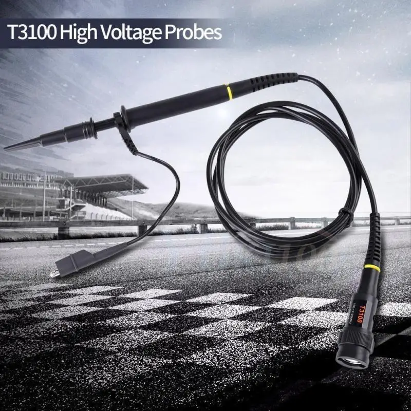 T3100 Digital Oscilloscope Probe X1 X100 100Mhz High Voltage Osciloscopio Test Probes Accessories afbeelding