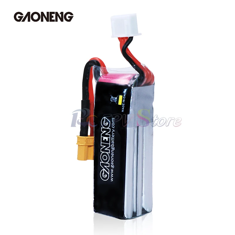 2 шт Gaoneng GNB 300mah 11,4 V 80C/160C HV LipoBattery с разъемом XT30 для BETAFPV Beta75X 3S Beta65X 2S Whoop дроны