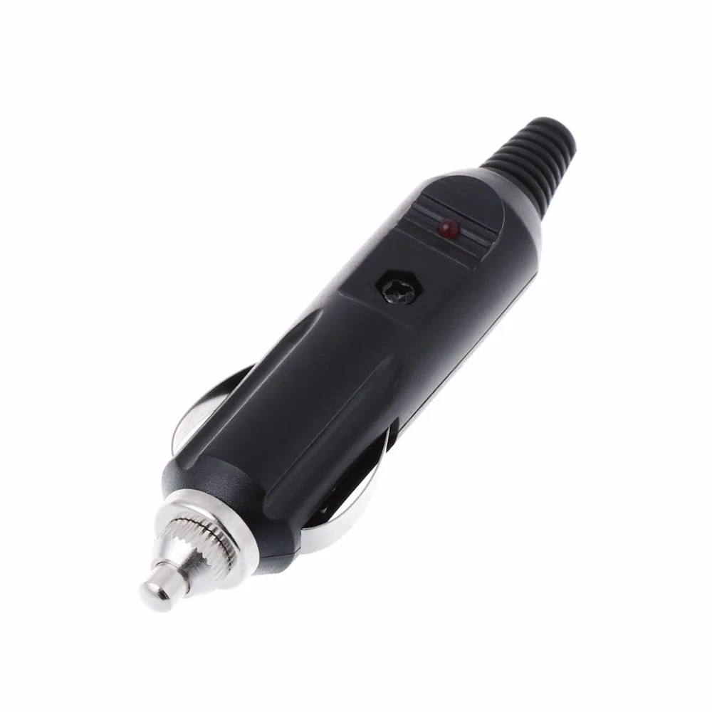 

DC 12V Lighter Adapter with LED and Fuse Auto Vehicle Power Plug For Car Cigarette