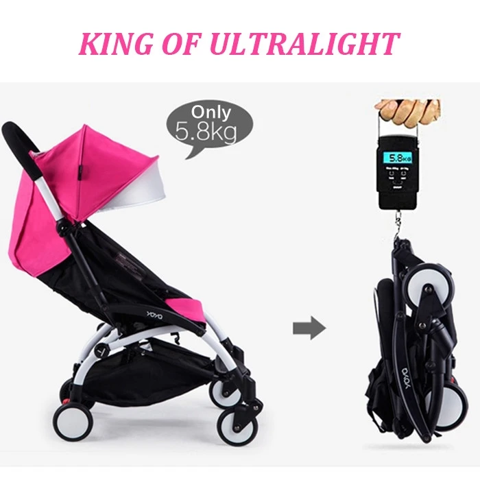 smallest folding pram