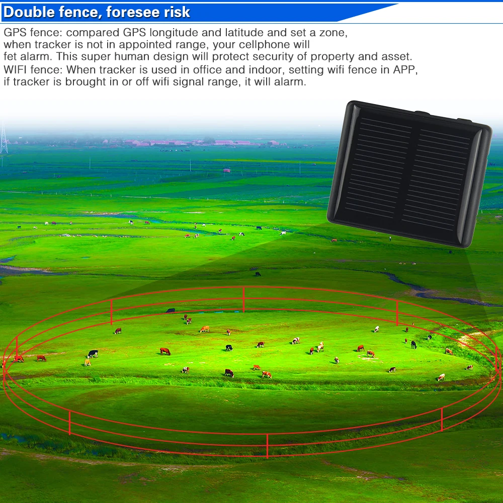 Водонепроницаемый IP66 солнечный gps трекер для овец коровы животных RF-V26, gps/gprs/gsm локатор с реального времени google карта через телефон