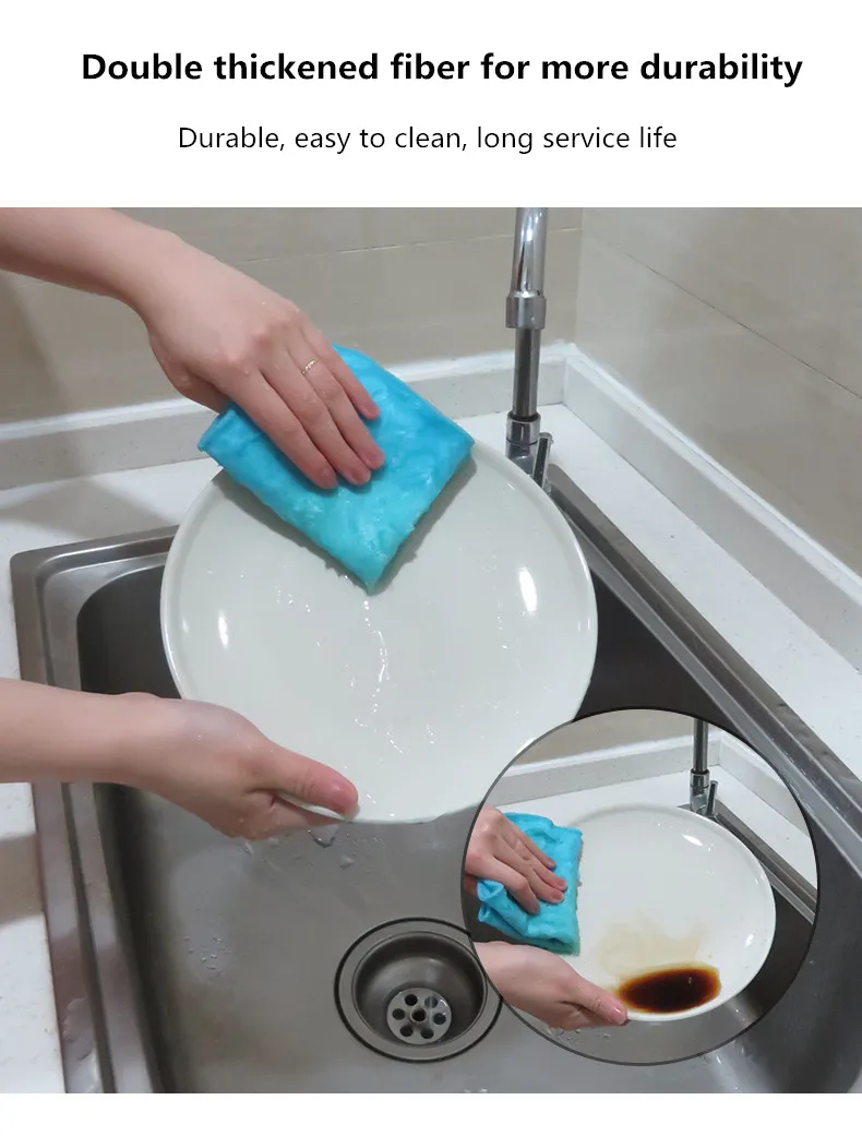 Кухонная антипригарная масляная всасывающая вода не легко сбрасывать волосы мыть салфетка под горячие блюда утолщени