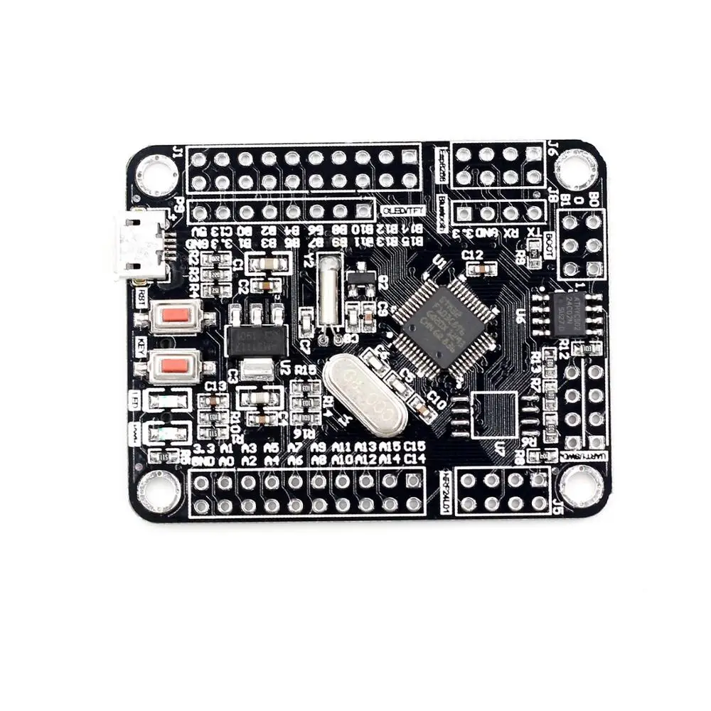 STM32F103C8T6 ARM Мини-система макетная плата STM32 макетная основная плата DC 5 в wifi ESP8266/NRF24L01/WS1053 W5500 интерфейс