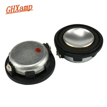 

GHXAMP 28mm Full Range Speaker Bluetooth Speaker DIY 4ohm 2W Portable Loudspeaker Internal Magnetic PU Edge 2PCS