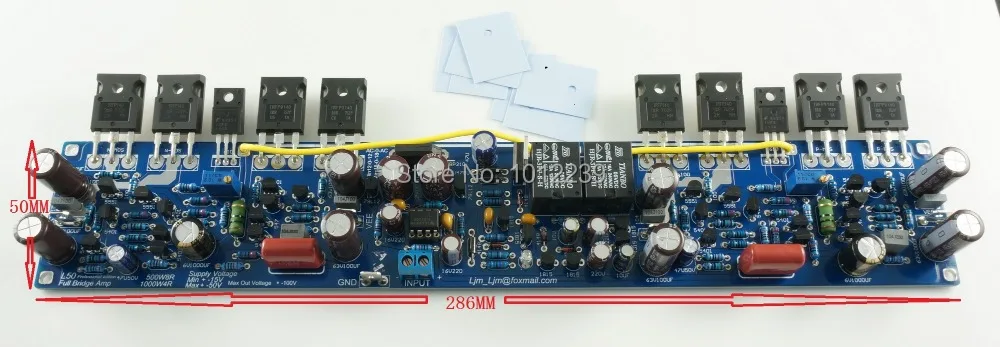 

hot sale power amp board L50 500W / home audio power amp board