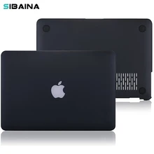 Crystal Matte Transparent case For Apple macbook Air Pro Retina 11 12 13 15 laptop bag for macbook Air 13 case cover