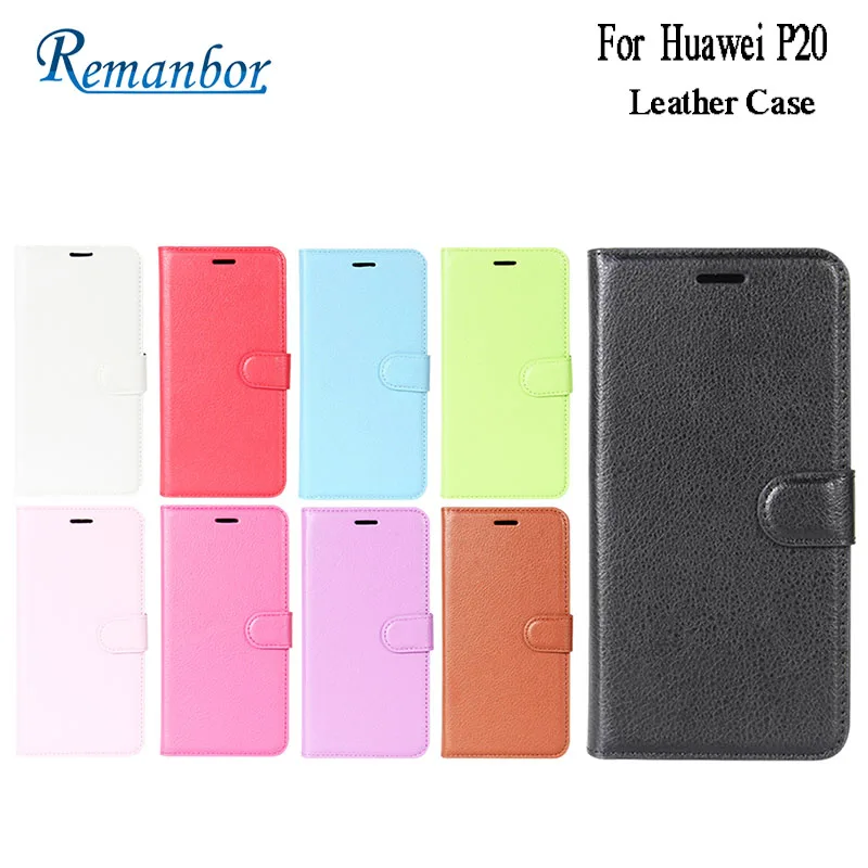 Remanbor For Huawei P20 Leather Case Exclusive Phone Cover Credit Card Holder Wallet Ultra-thin Mobile | Мобильные телефоны и