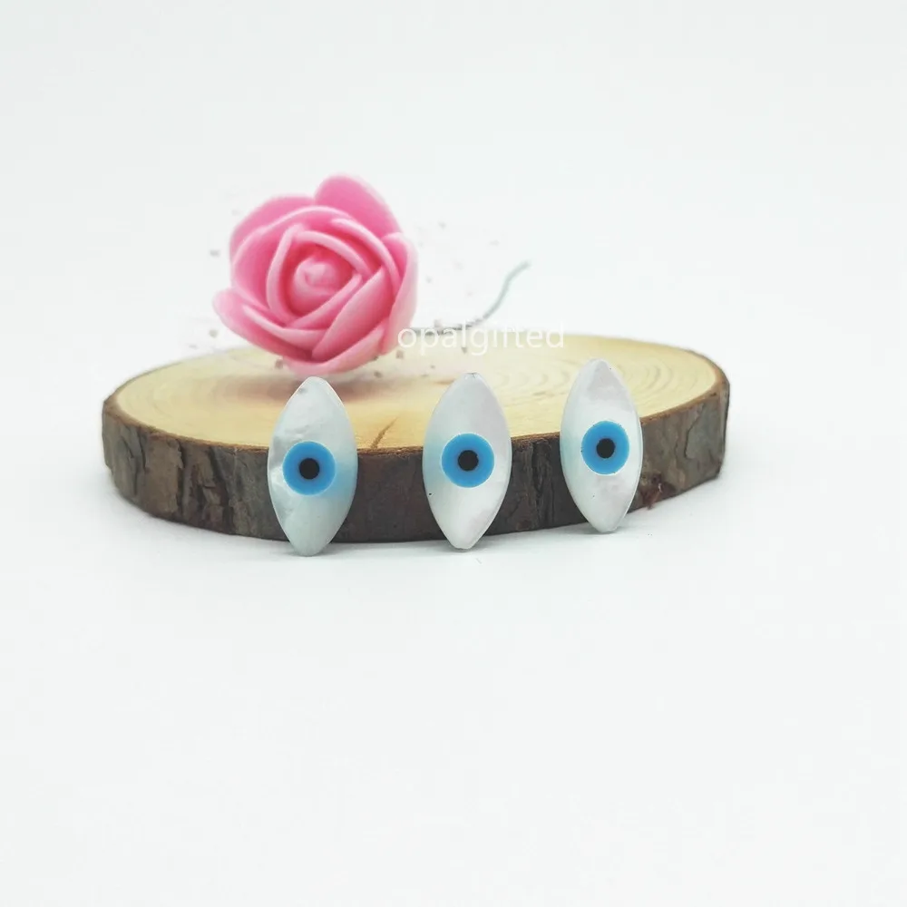 Шт./Лот швабра с натуральным кабошоном 8x16 мм|pearl shell|for diymother pearl shell |