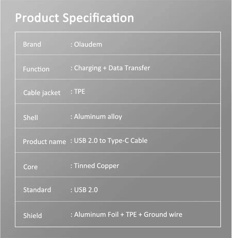 Cable USB Type C (9)