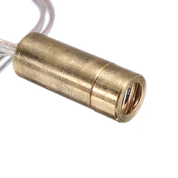

3V Red Light Laser Head Diode Module Horizontal Position Lamp for cross point 650nM 5mW Horizontal Straight Line Laser Diode
