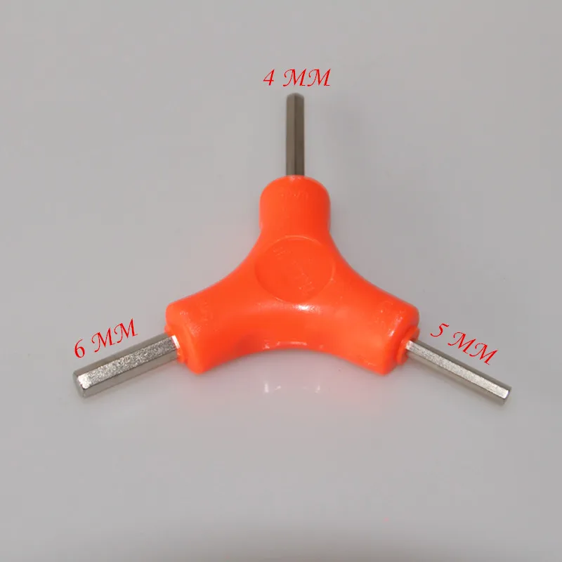 

free shipping Allen key hex key 4 mm 5 mm 6 mm 2 pcs / lot