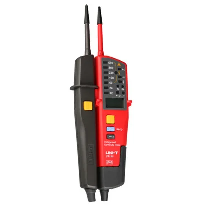 

UNI-T UT18B Auto Range Voltage Teste Pen Voltmeter Continuity Tester Meter with LED Indication RCD Tester No Battery Detector