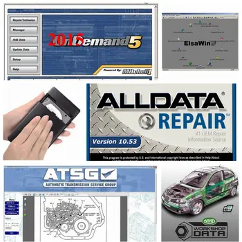 

2019 All data Auto Repair Software 10.53 Alldata and mitchell on demand software atsg elsawin vivid workshop in 1tb hdd usb