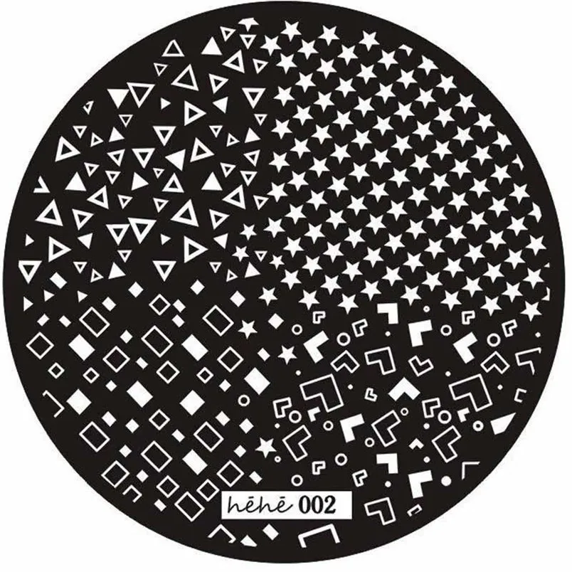 

1PC Hot Pattern Nail Art Image Stamp Stamping Stamper Scraper Plates Manicure Nail Polish Printing Template 002 Oct 19