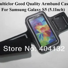 Sherrytree, 100 шт, DHL, многоцветная, хорошее качество, Спортивная нарукавная сумка для спортзала, для samsung Galaxy S5, нарукавная сумка