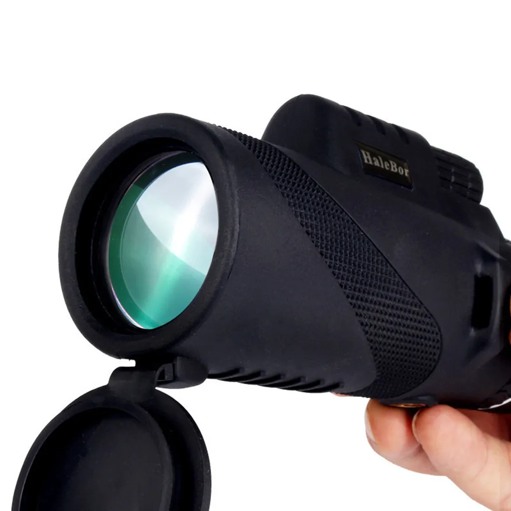 Высокая мощность 50X60 HD монокуляр телескоп мерцающий ночное видение Открытый Туризм Мини Портативный ночное видение Охота Монокуляр