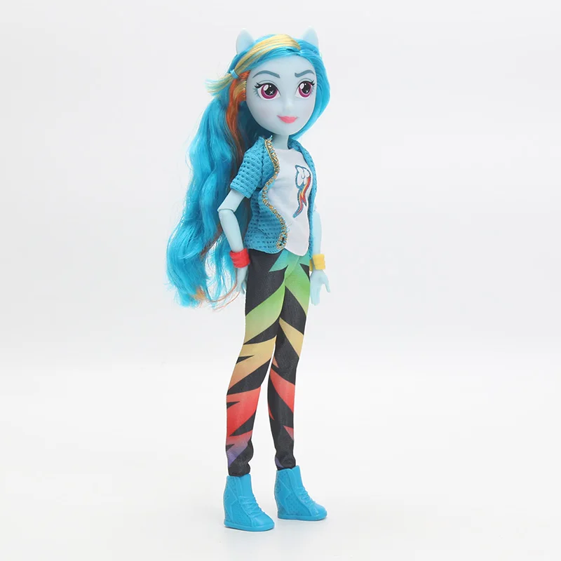 Игрушки My Little Pony Equestria для девочек Радужный тире Флаттершай Сумерки ПВХ фигурки