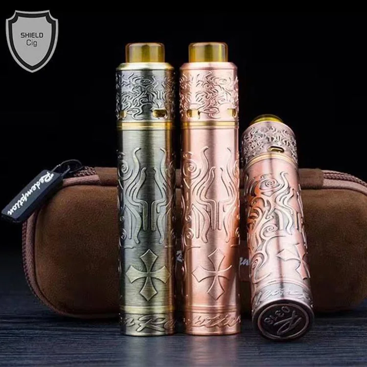 

Authentic Shield Cig Redemption Hybrid Mech Mod Kit With 24mm RDA For 18650 Battery Mechanical Mod Kit