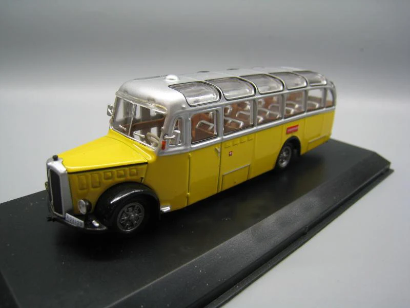 

1/72 SAURER L4C Swiss post bus alloy model Collection model