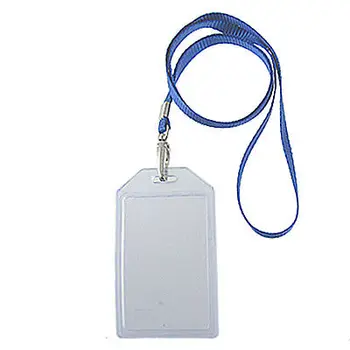 

Clear Soft Plastic Vertical IC ID Name Cards Holders