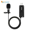 FIFINE Lavalier pince-on cardioïde condensateur ordinateur micro plug and play USB Microphone avec carte son pour PC et Mac -K053 ► Photo 1/6