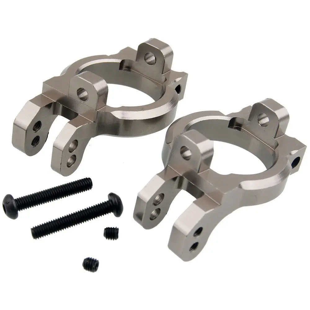 

Axial Yeti Upgrade Parts Aluminum EXO Steering Knuckle Carrier Set Base C Hub Option AX80106 For 1/10 Rock Crawler Racer RTR Kit