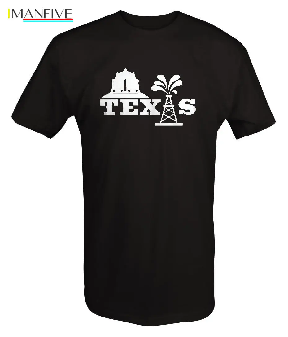 

2019 Fashion Hot Texas - Not Texas Oilfield Austin Dallas Oil Longhorn T Shirt Tee shirt