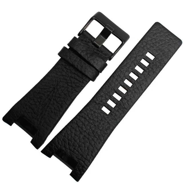 Genuine leather bracelet band 32*18mm watchstrap for diesel watch strap
