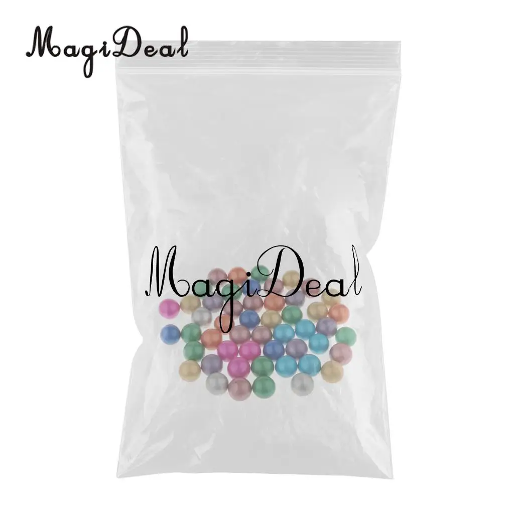 90 Pieces of 16mm Colored Glass Marbles, Kids Traditional Ball Game Toy Vase & Fish Tank Decoration #B