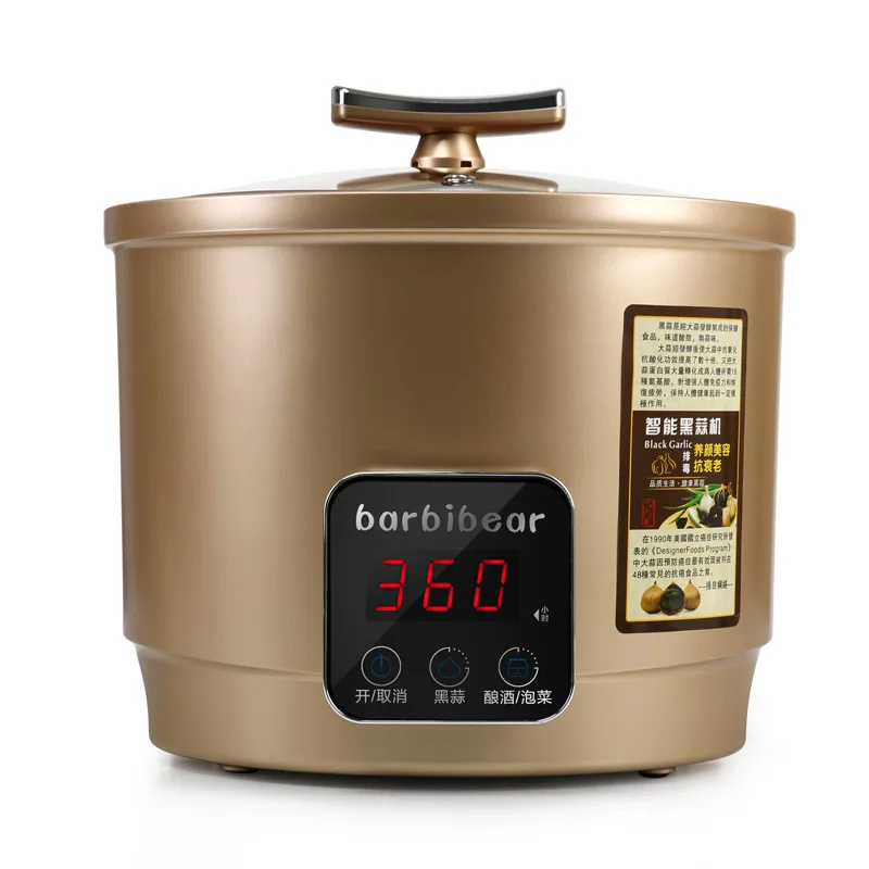 110 220V 6L Intelligent Electric Black Garlic Machine Household DIY Automatic Zymolysis Maker Zymosis Pot EU