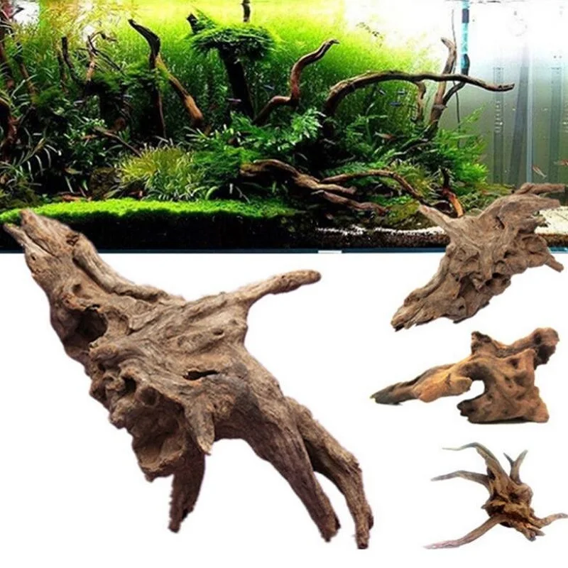 

1 piece Creative Aquarium Accessories Fish Tank Decoration Landscaping Drifting Trees Size S/M/L Fishbowl Decor Equipment 2023