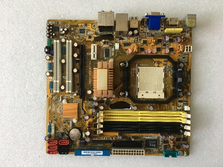 Оригинальная материнская плата для ноутбука ASUS M3A78 EMH гнездо HDMI AM2 + DDR2 доски 16 GB 780G