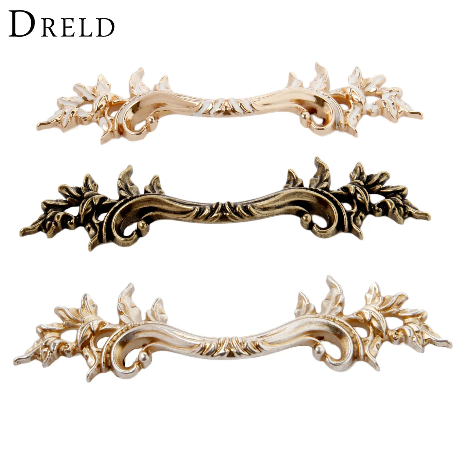 Dreld 1pc Antique Furniture Handles Vintage Cupboard Closet Drawer Handles Vintage Cupboard Closet Drawer
