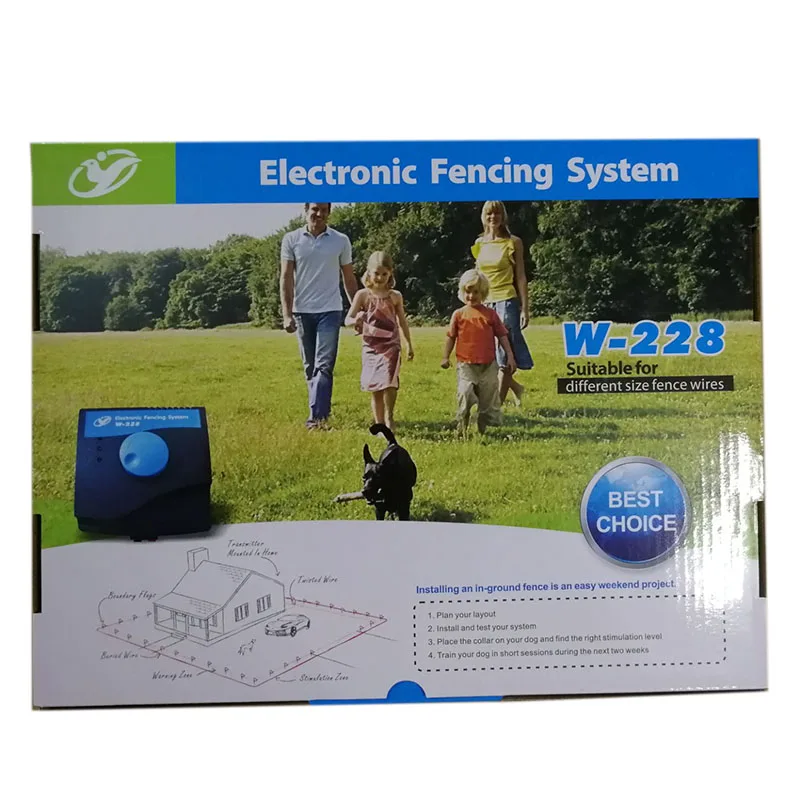 Pet Fence Dog Underground Electric Fencing System In-Ground Dog Fence Shock Electric Dog Training Collar Pet Containment System