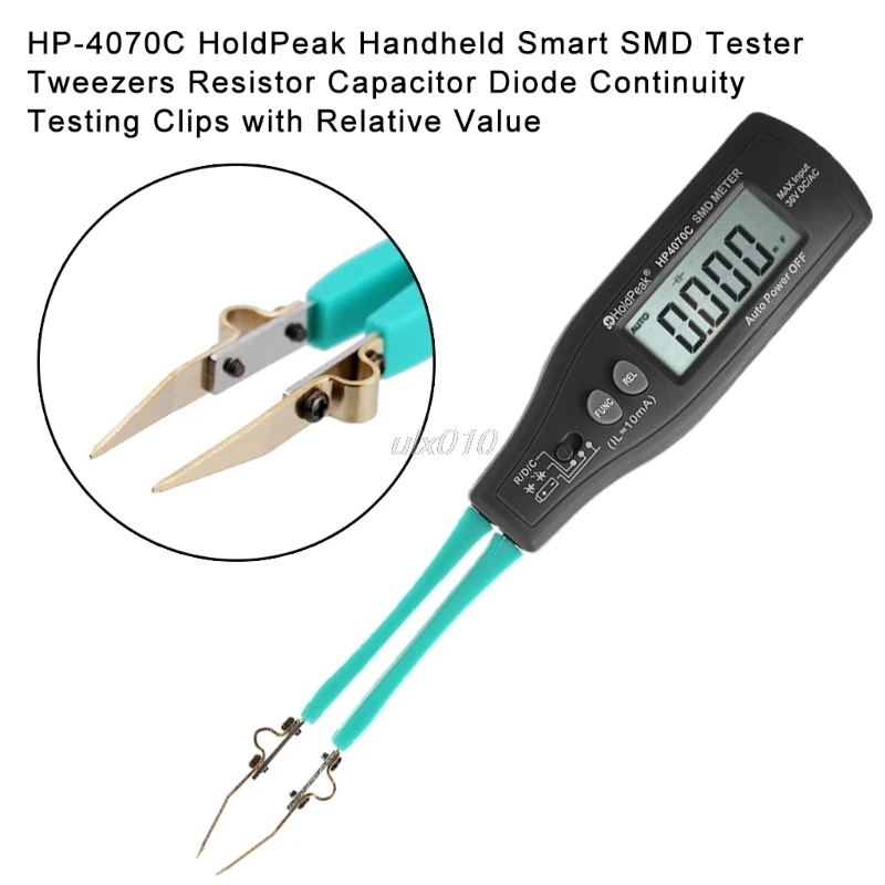 

Digital Smart Tweezers Clamp SMD Tester Resistance Capacitance Diode Meters New G09 Drop ship