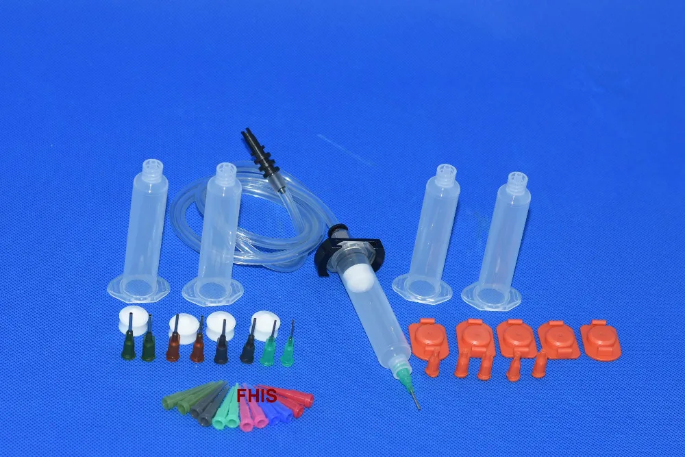aluminum adapter Liquid Dispenser Solder Paste Adhesive Glue Syringe
