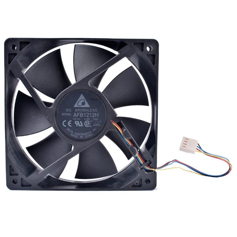 دلتا AFB1212H 12025 120 مللي متر مروحة 120x120x25 مللي متر 12 V 0.35A الكمبيوتر وحدة المعالجة المركزية مروحة
