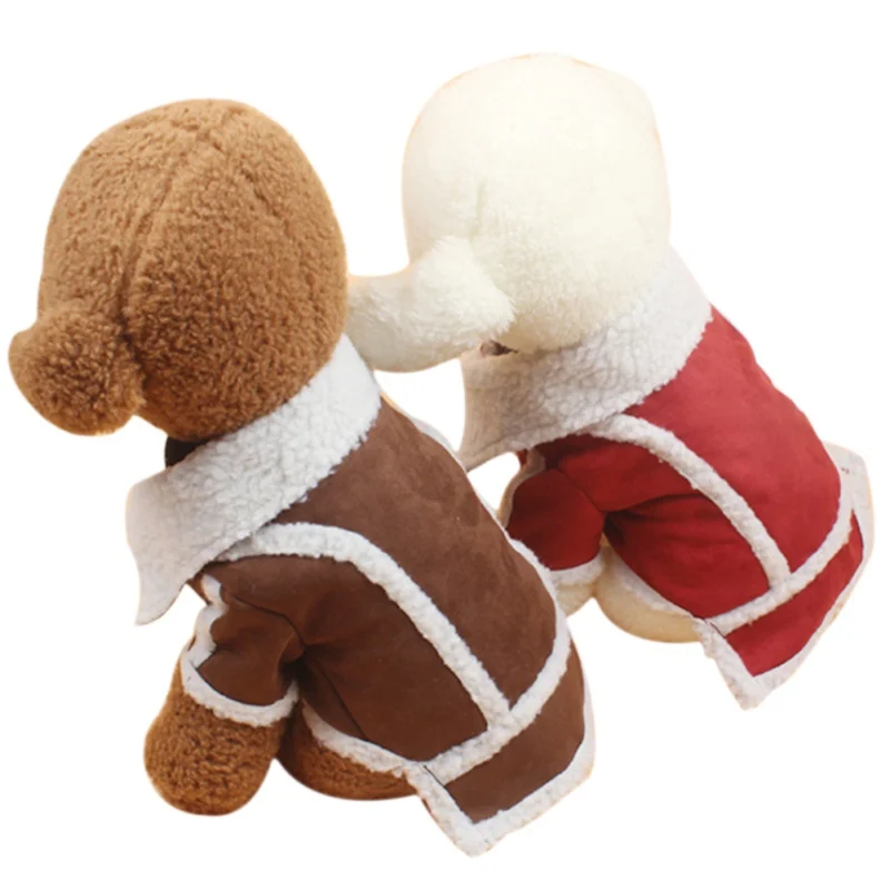 

2017 For Dog Clothes Thick Winter Dog Jackets Coat Warm Clothes Puppy Attire Jacket Coat Apparel Accessories Clothes For Dogs Y9